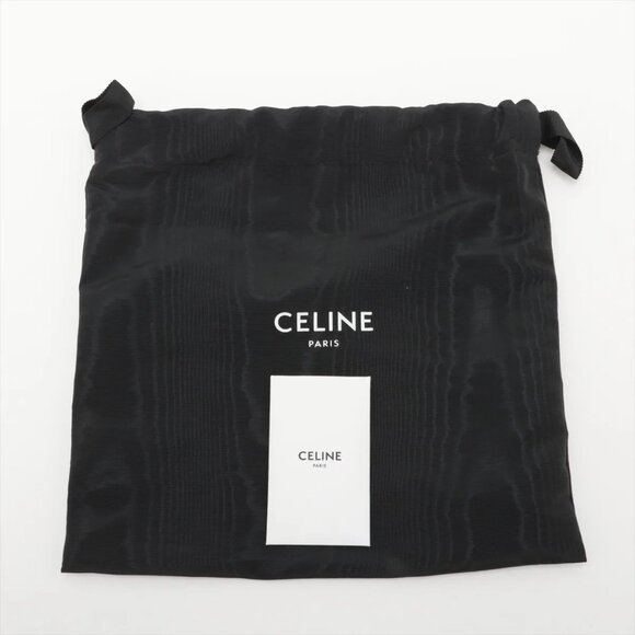 Celine Triomphe teen Leather Shoulder bag Pink - Picture 15 of 15